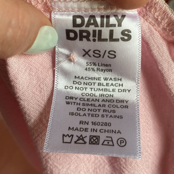 Daily Drills Set Linen Lounge Set XS/S - Picture 9 of 10